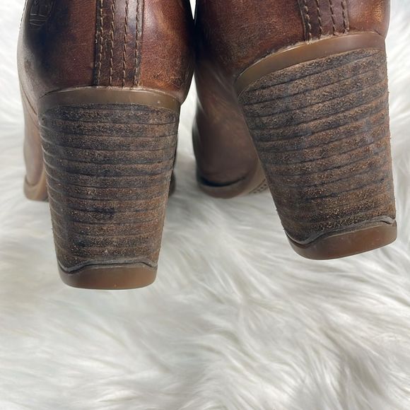 Timberland Booties Women’s Brown Size 7.5 - Picture 7 of 8
